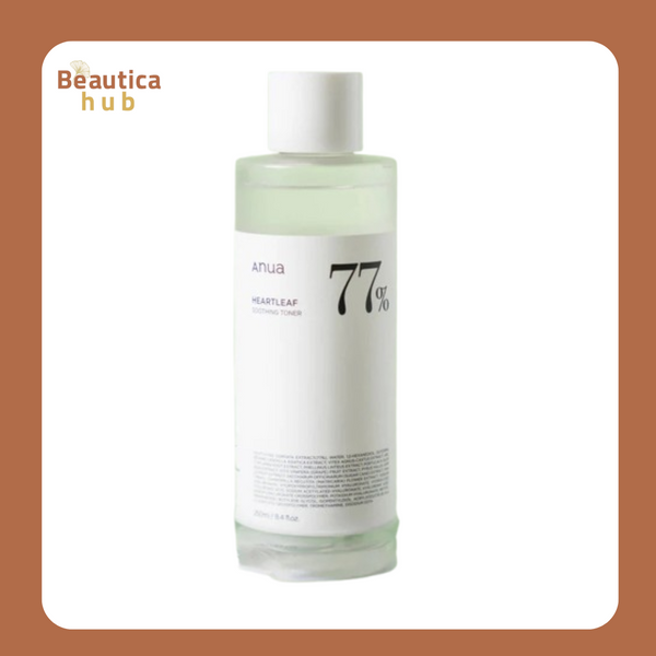 ANUA HEARTLEAF 77% SOOTHING TONER 250ml أنوا هارت ليف 77٪ تونر مهدئ