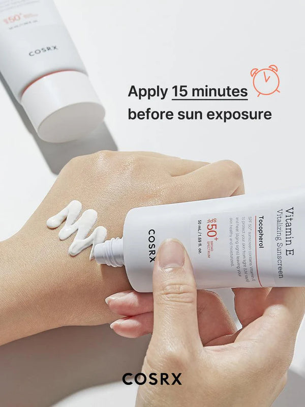 COSRX Vitamin E Vitalizing Sunscreen SPF 50+